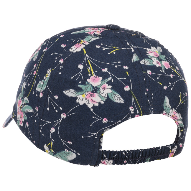 Baseball cap med blomster fra Seeberger